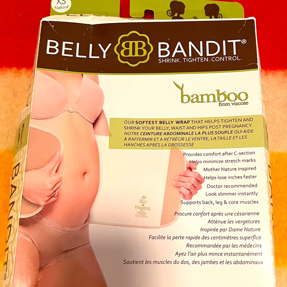 Belly Bandit post partum waist trimming band - Size XS